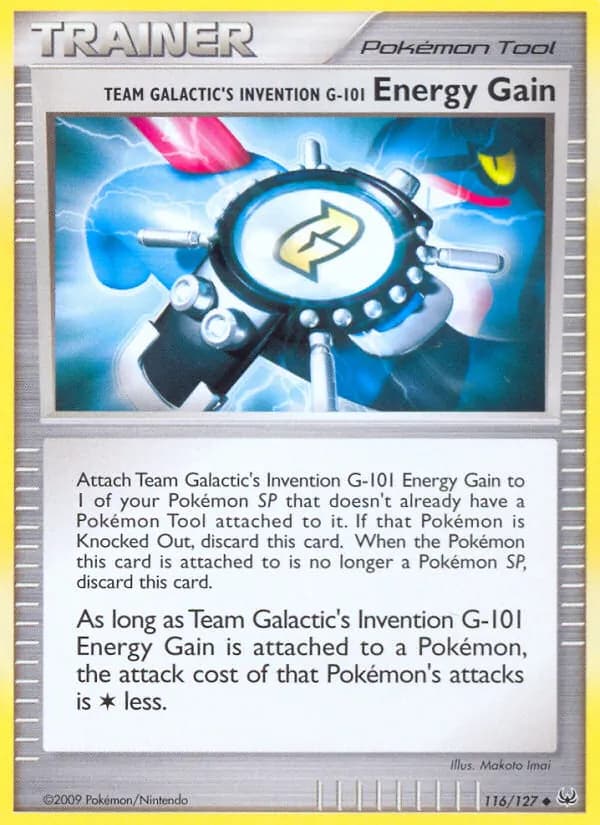 Team Galactic's Invention G-101 Energy Gain — Platinum, Uncommon