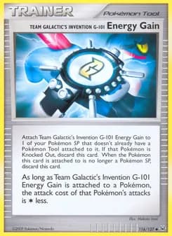 Team Galactic's Invention G-101 Energy Gain — Platinum — Uncommon