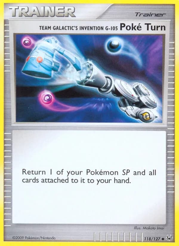 Team Galactic's Invention G-105 Poké Turn — Platinum, Uncommon