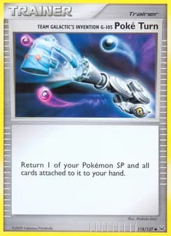 Team Galactic's Invention G-105 Poké Turn — Platinum — Uncommon