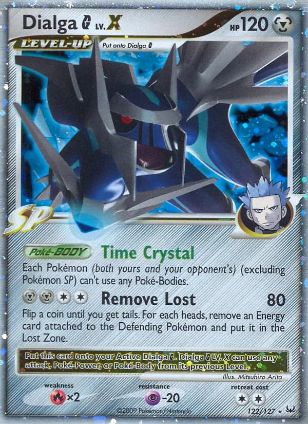 Dialga G — Platinum, Rare Holo LV.X