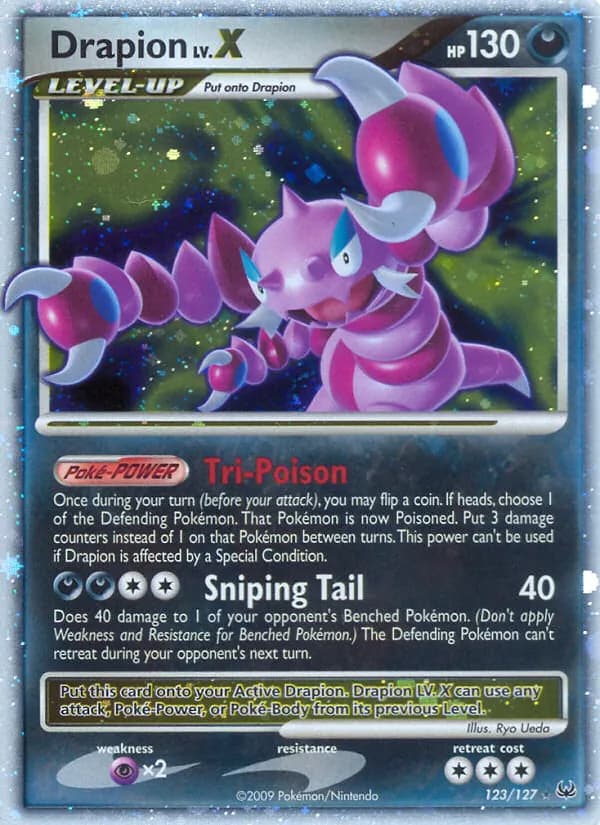 Drapion — Platinum, Rare Holo LV.X