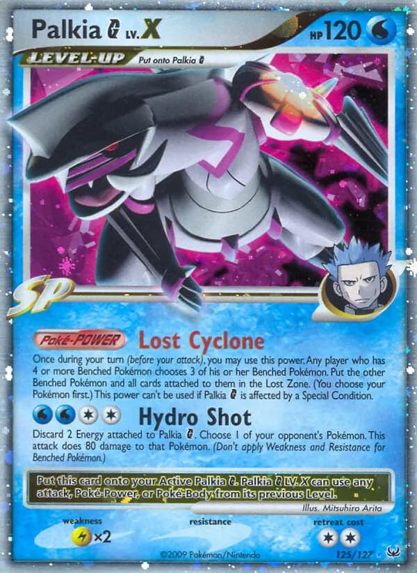 Palkia G — Platinum, Rare Holo LV.X