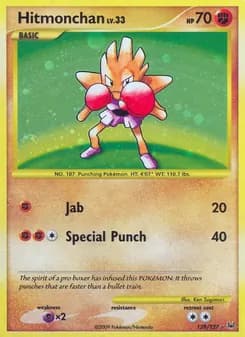 Hitmonchan — Platinum — Rare