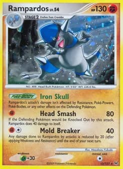 Rampardos — Platinum — Rare Holo