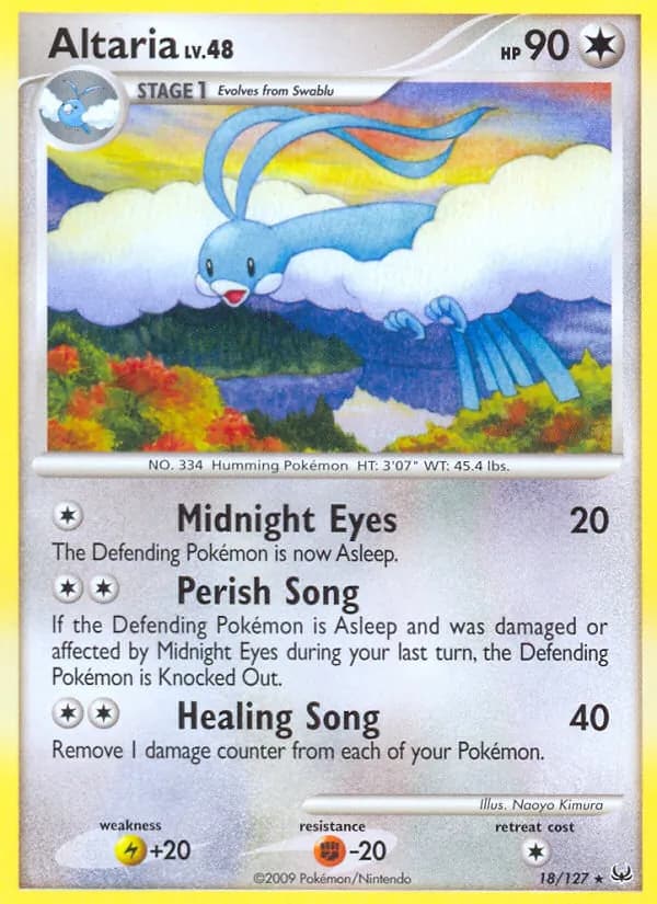 Altaria — Platinum, Rare