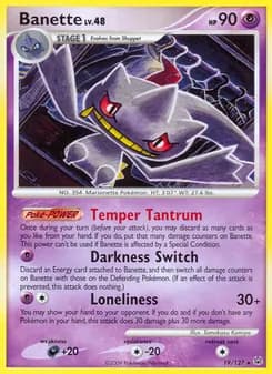 Banette — Platinum — Rare