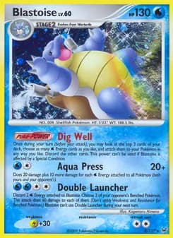 Blastoise — Platinum — Rare Holo