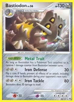 Bastiodon — Platinum — Rare