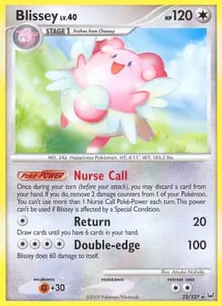 Blissey — Platinum — Rare