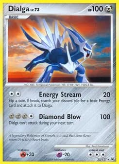 Dialga — Platinum — Rare