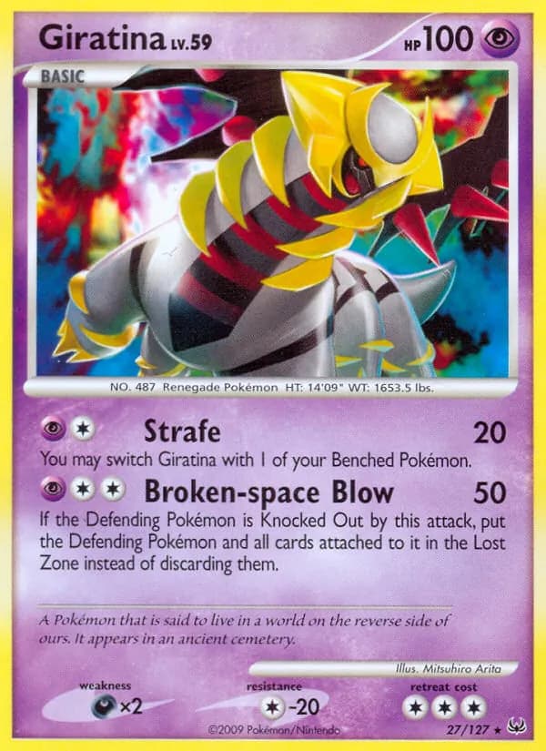Giratina — Platinum, Rare