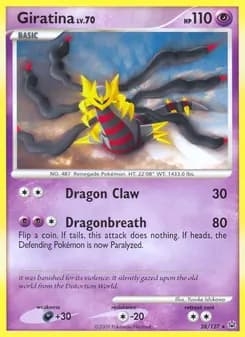 Giratina — Platinum — Rare