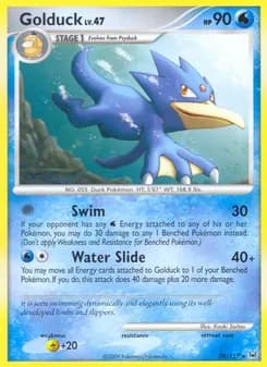 Golduck — Platinum — Rare