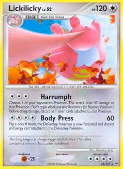 Lickilicky — Platinum — Rare
