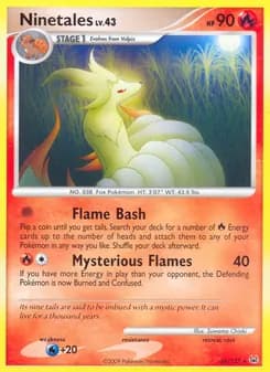 Ninetales — Platinum — Rare