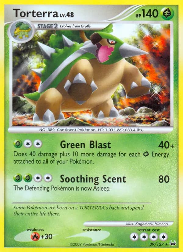 Torterra — Platinum, Rare