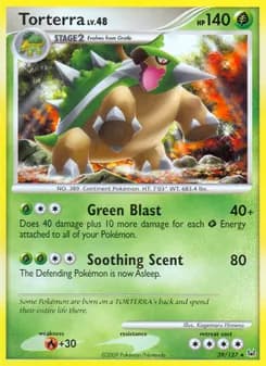 Torterra — Platinum — Rare