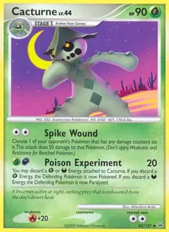 Cacturne — Platinum — Uncommon