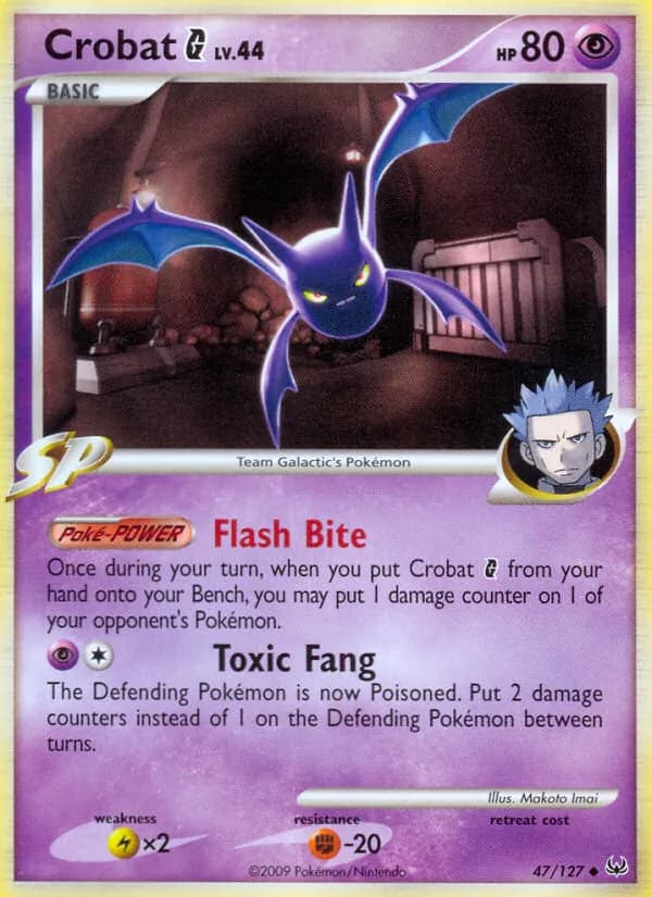 Crobat G — Platinum, Uncommon