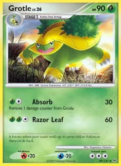 Grotle — Platinum — Uncommon