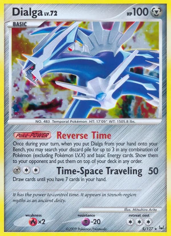 Dialga — Platinum, Rare Holo