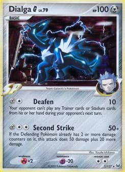Dialga G — Platinum — Rare Holo