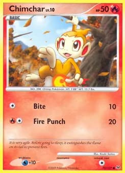 Chimchar — Platinum — Common