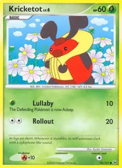 Kricketot — Platinum — Common