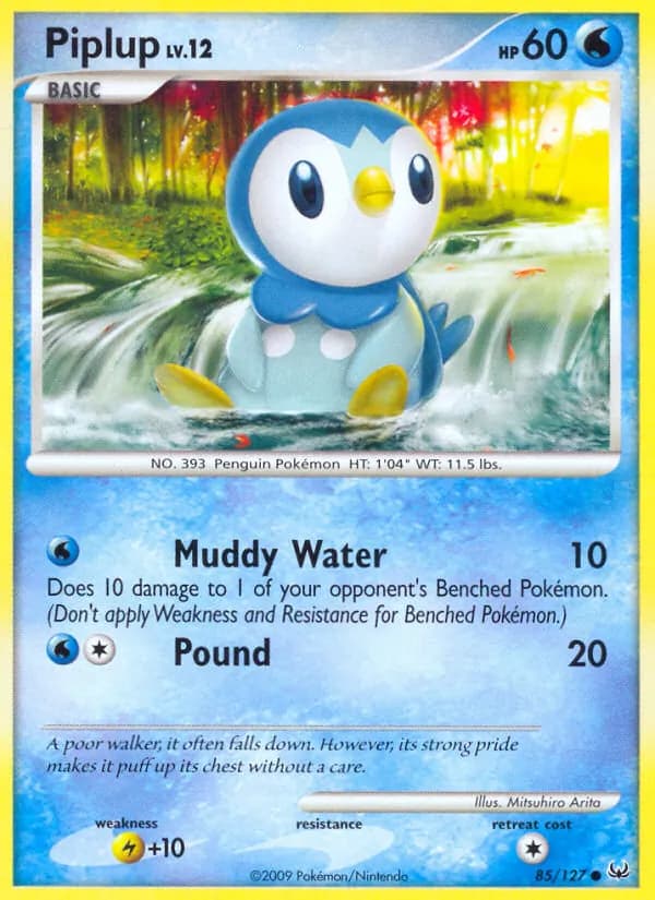 Piplup — Platinum, Common