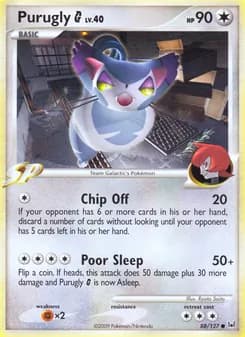 Purugly G — Platinum — Common