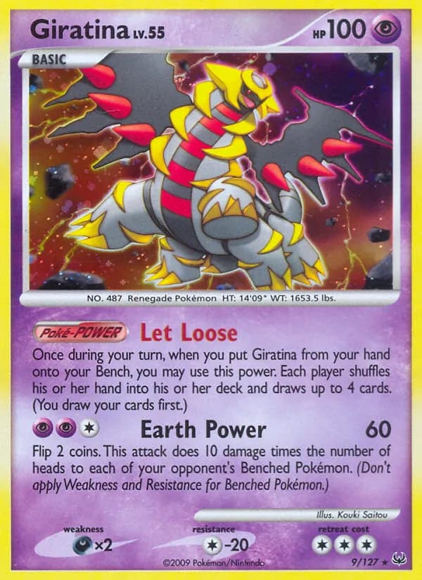 Giratina — Platinum, Rare Holo