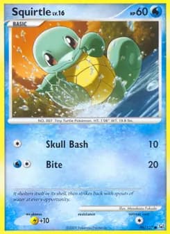 Squirtle — Platinum — Common
