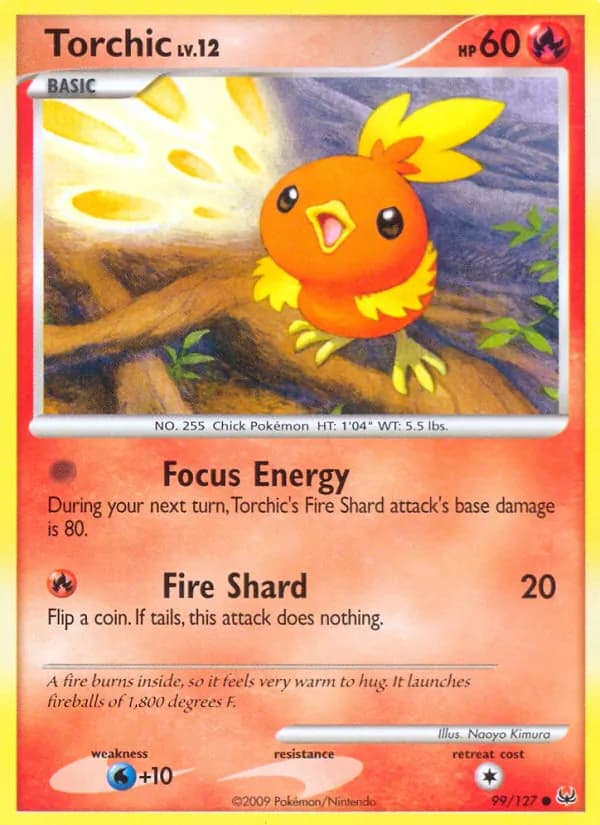 Torchic — Platinum, Common