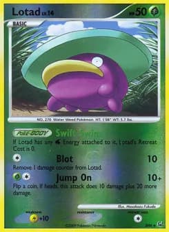 Lotad — Platinum — Rare