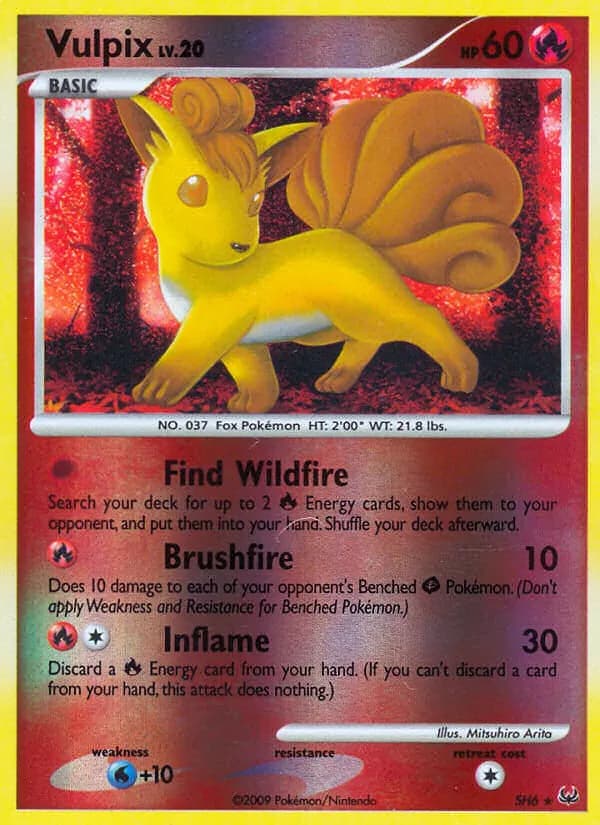Vulpix — Platinum, Rare