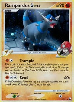 Rampardos GL — Rising Rivals — Rare Holo