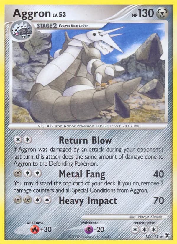 Aggron — Rising Rivals, Rare