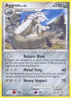 Aggron — Rising Rivals — Rare