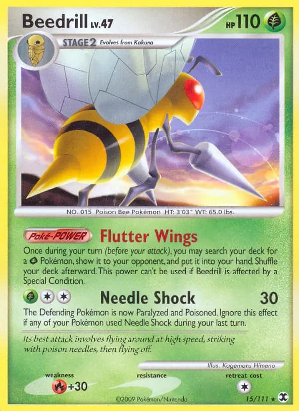 Beedrill — Rising Rivals, Rare
