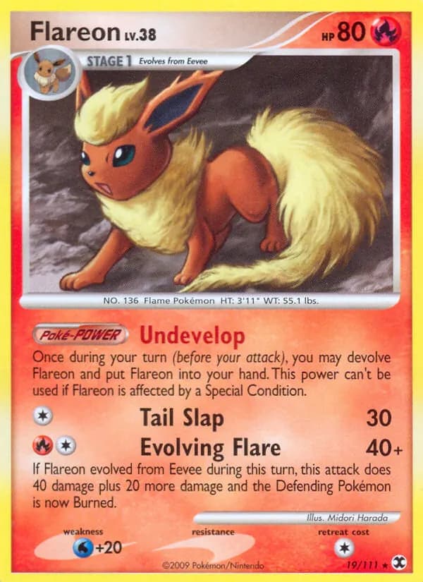 Flareon — Rising Rivals, Rare