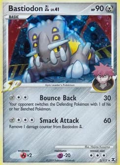 Bastiodon GL — Rising Rivals — Rare Holo
