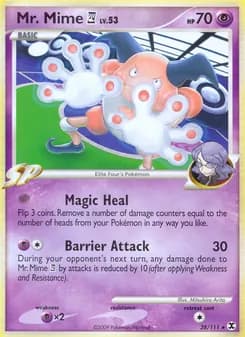 Mr. Mime 4 — Rising Rivals — Rare