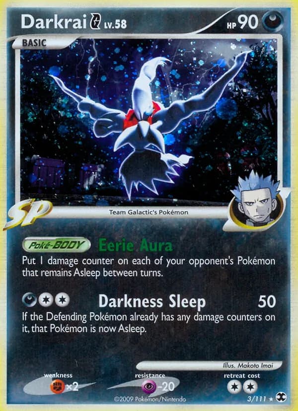 Darkrai G — Rising Rivals, Rare Holo