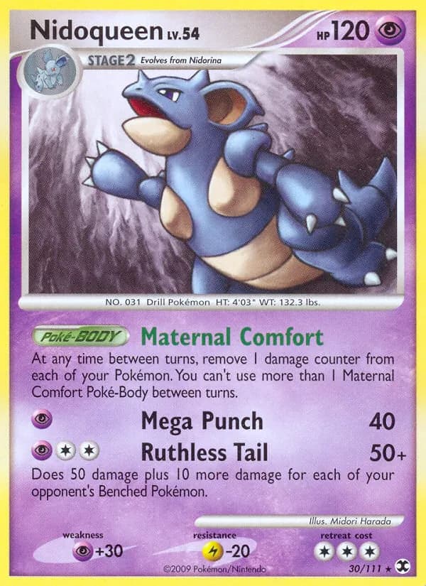Nidoqueen — Rising Rivals, Rare