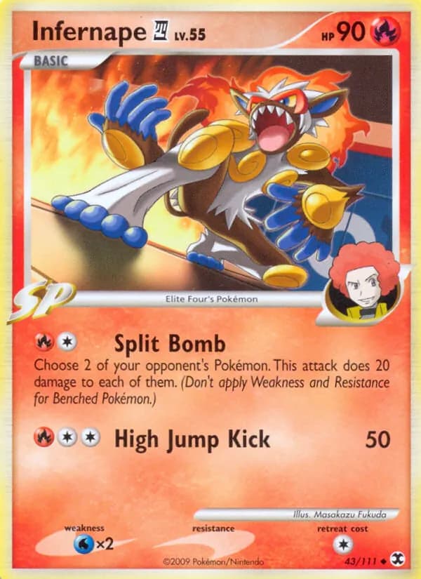 Infernape 4 — Rising Rivals, Uncommon
