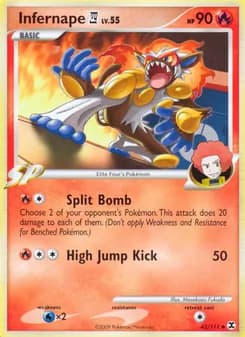 Infernape 4 — Rising Rivals — Uncommon