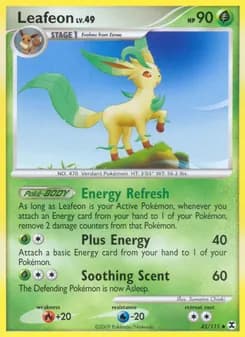 Leafeon — Rising Rivals — Uncommon