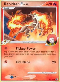 Rapidash 4 — Rising Rivals — Uncommon