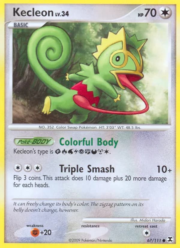 Kecleon — Rising Rivals, Common
